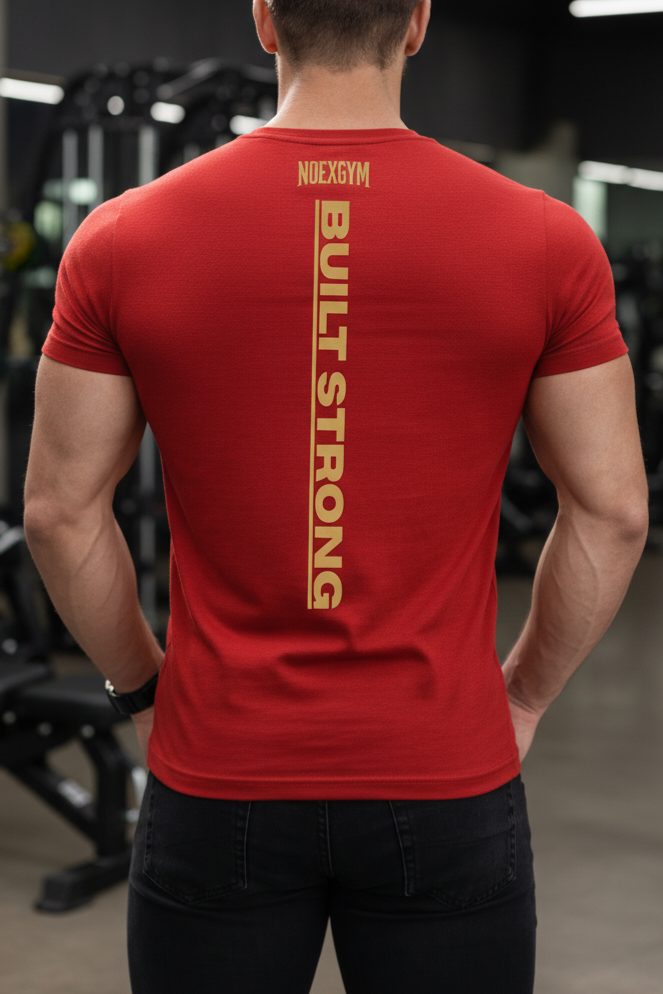 T-shirt Built Strong Noexgym