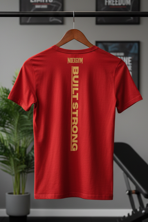 T-shirt Built Strong Noexgym
