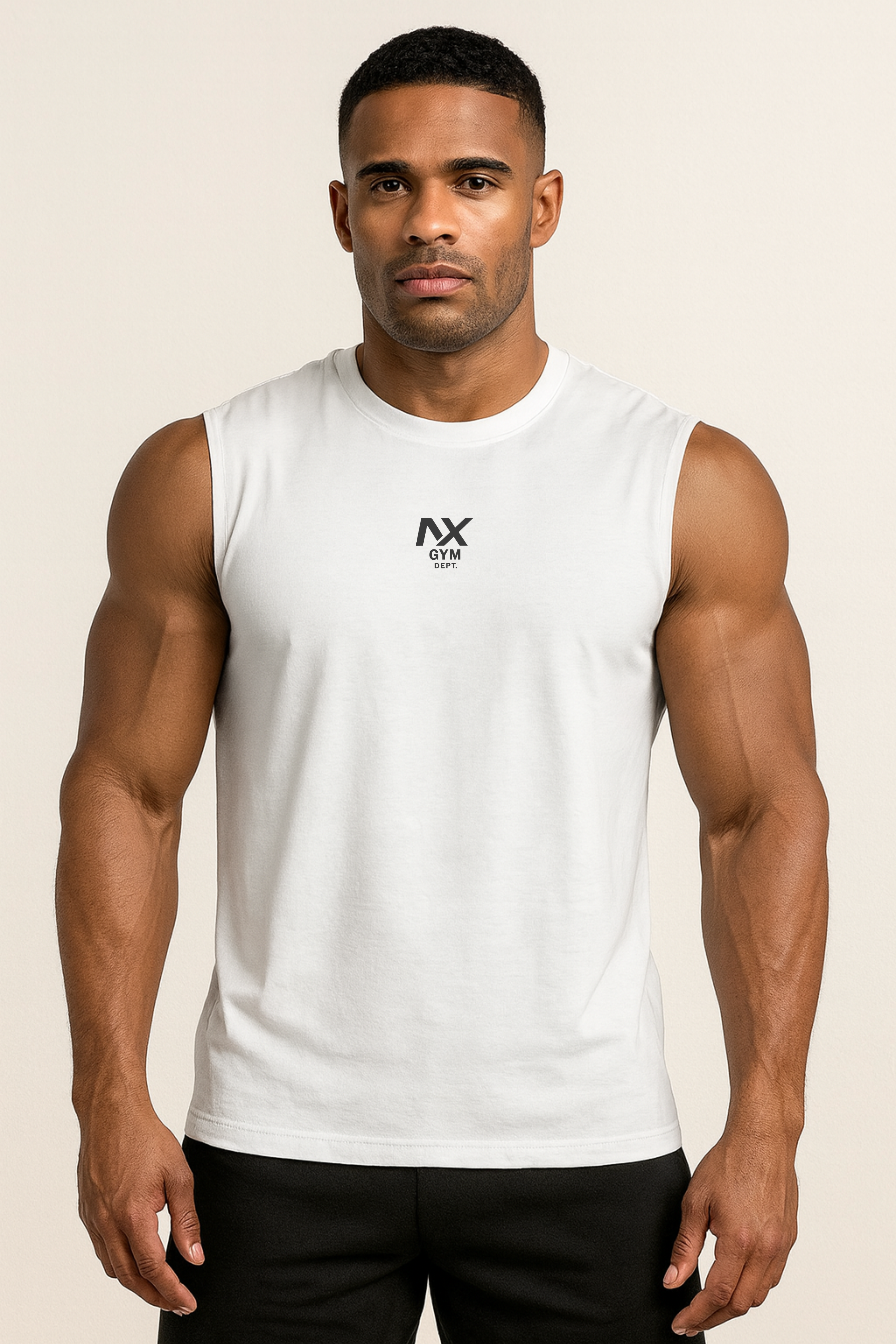 T-shirt Sans manche ajusté