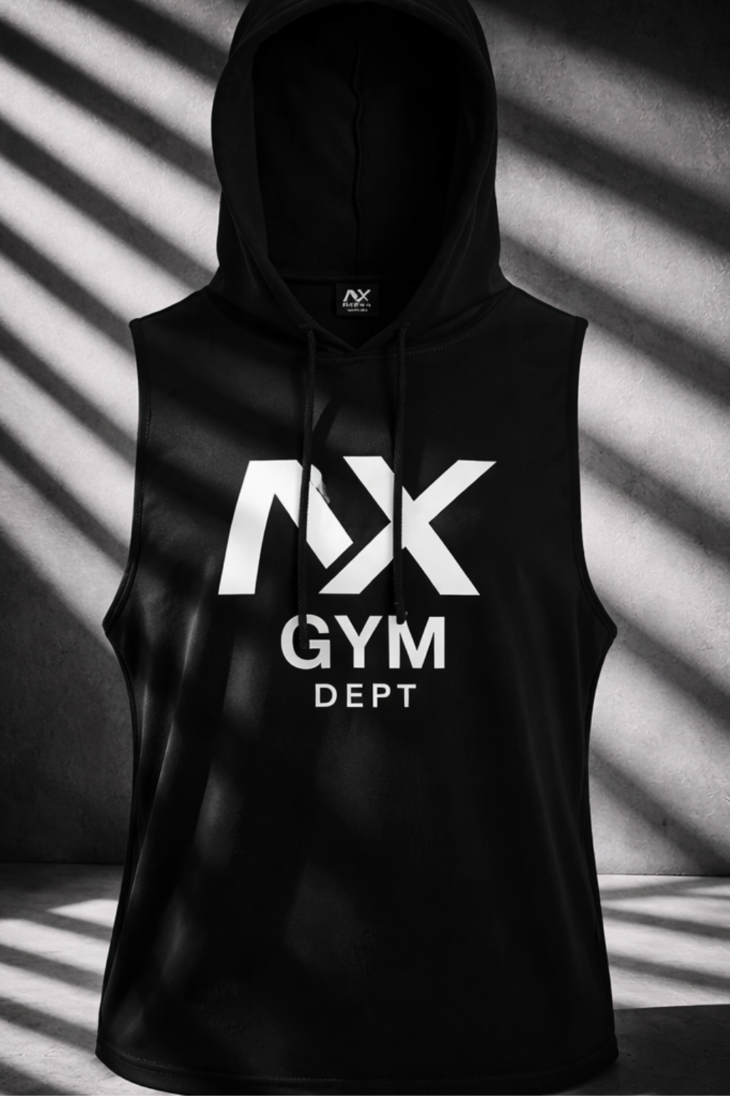 Muscle Hoodie NX Black