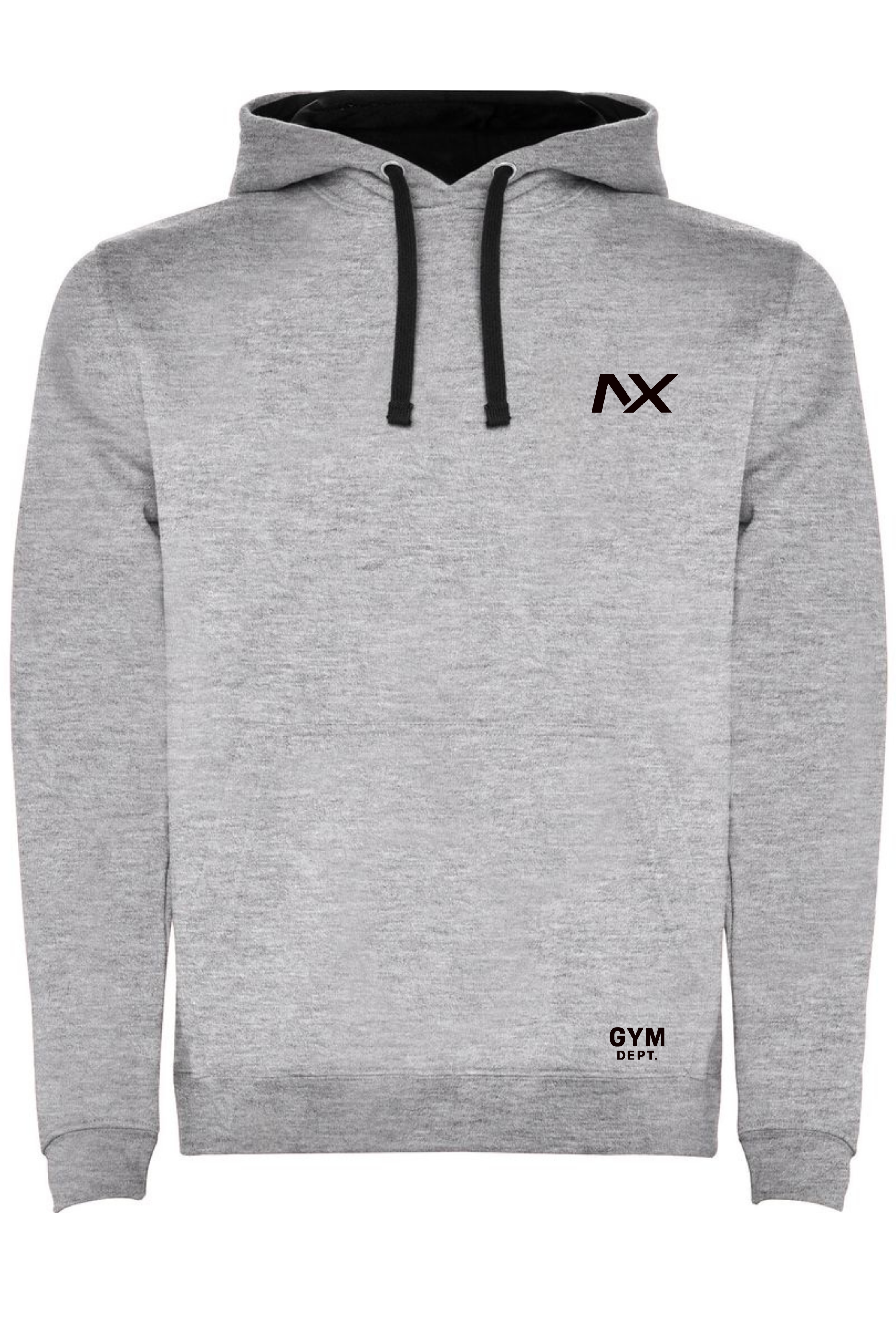 Sweat à capuche NX Gym Dept – Gris Chiné