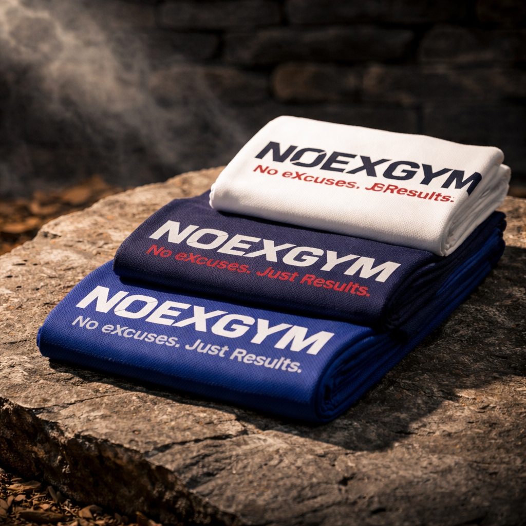 Serviette d’entraînement NOEXGYM – No Excuses. Just Results.